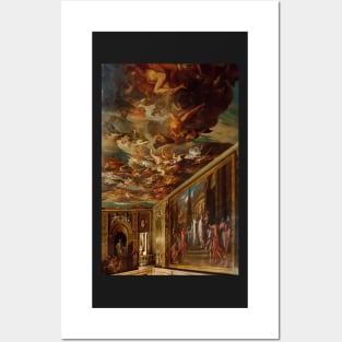 Chatsworth- paintings on the ceiling and wall Posters and Art